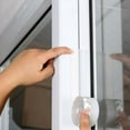 thumbnail image 6 of DFITO Seal Strip: 25/45 mm Silicone Door Weather Seal Bottom Strip, 200inch, 6 of 7