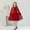 Red, variant on Girls Holiday Dresses Tutu Birthday Dresses for Girls Kids Pageant Dress 7-8 Years