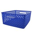 thumbnail image 1 of Panier Tissé, Moyen, Bleu, 1 of 2
