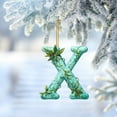 thumbnail image 4 of 26 Alphabet Series 2D Acrylic Backpack Car Pendant Decoration Ornament, 4 of 7