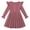 D, variant on Hotiary 2-7Y Girls Fall Winter Casual Ribbed Knit Dresses Ruffle Long Sleeve Sweater Dress Button Party Holiday Dress