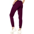 thumbnail image 4 of MediChic Womens Scrub Joggers 4-Way Stretch Anti-Wrinkle Moisture-Wicking Elastic Waistband Four Pocket Jogger Pants, 4 of 6