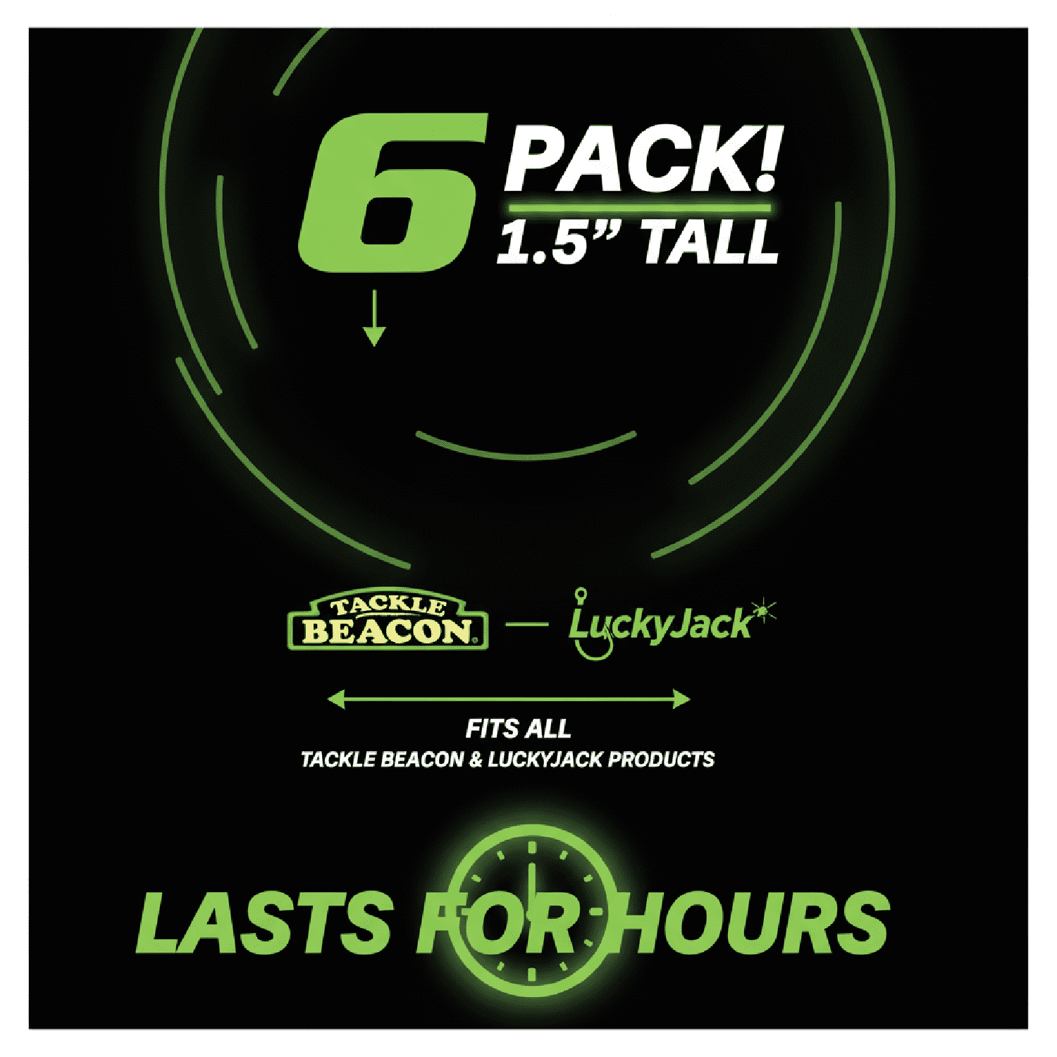 Rod-N-Bobb's Universal Beacon Light Tip 6 Pack