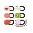 thumbnail image 1 of CRAFTHROU 6Pcs Laptop Camera Cover for Daily Use and Anti Peeping in Assorted Color, 1 of 8