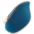 thumbnail image 1 of Bolsa de cosméticos Pudinbag Blancmange de silicona impermeable azul, 1 of 9