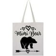 thumbnail image 3 of Inktastic Mimi Bear Grandmother Tote Bag, 3 of 4