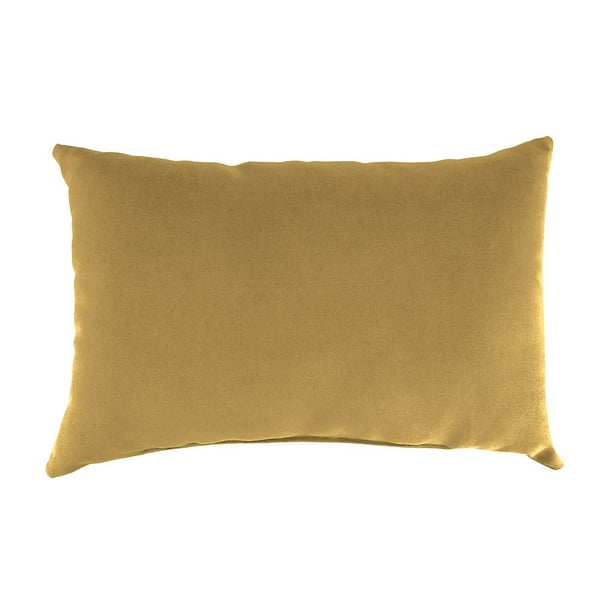 Weather Resistant Outdoor Lumbar Pillow 19 X 12 X 5 Walmart Com Walmart Com