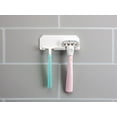 thumbnail image 4 of WeatherTech RazorHolder - Wall Mounted Dual Razor Holder, White, 4 of 4