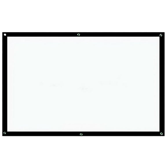 Youkk Projector Screen 16:9 HD Foldable Anti-Crease Portable Projection Movies Screen for Home Theater No.1