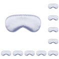 thumbnail image 1 of Seitruly Cubierta para los ojos, accesorio de cama de doble cara, venda para los ojos, bloqueo de luces, paquete ciego, accesorios de viaje, Blanco 10piezas, 1 of 6