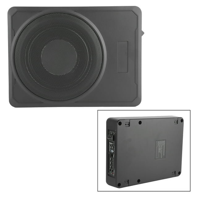 Amplified Car Subwoofer, Effectively Eliminate Noise Pure Aluminum Alloy Body Remote Control Car Subwoofer For ATV