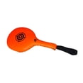 thumbnail image 3 of Taekwondo Kick Pad Foot Target para niños Adultos Equipo de entrenamiento de cuero PU Naranja, 3 of 8