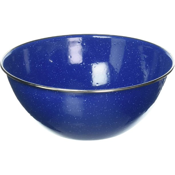 Pioneer 9.5 Inch Blue Mixing Bowl for Indoor and Outdoor Kitchens