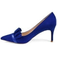 thumbnail image 3 of Journee Womens Marek Pointed Toe Mid Heel Pumps, 3 of 10