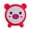 Red, variant on EGNMCR Wireless Mini Portable Card Bluetooth Speaker Cute Cartoon Mini Audio Subwoofer Children, Gift