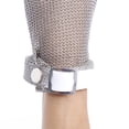 thumbnail image 3 of Gant de Sécurité en Acier Inoxydable Premium Résistant aux Coupures avec Sangle en Plastique Réglable - Doux, Confortable et Léger pour la Cuisine, la Transformation de la Viande, la Manipulation du Métal/verre, le Travail de Secours et la Sécurité, 3 of 6