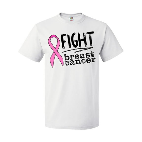 Inktastic Fight Breast Cancer Pink Ribbon T-Shirt