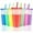 Multi Color, variant on 5 PCS Reusable Changing Cups Set,Color Changing Tumblers,24oz Plastic Cold Drink Cups In Bright Colors,Iced Coffee Cups with Lids and Straws,Summer Tumblers for Party