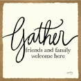 thumbnail image 2 of Noonday Designs 15x15 White Modern Wood Framed Museum Art Print Titled - Blessings of Home I  (Gather), 2 of 4