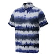 thumbnail image 4 of Big and Tall Mens polo shirts Moisture Wicking Golf Polos for Men Casual Work Men Polo Shirts Striped Summer Basic Relaxed Fit Short Sleeve Golf Shirts Blue 6XL, 4 of 6