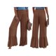 thumbnail image 4 of Txlixc - Pantalones de salón para mujer, holgados, cómodos, de pierna ancha, con parte inferior con volantes, de talle alto, sueltos, informales, para trabajo Txlixc Casual, 4 of 5