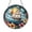 Acrylic 3.5 Inch, variant on Fantasy Sailing Ship Stained Glass Style Suncatcher For Window Hanging, Imaginary Moonlit Ocean Art Decor With Floral Accents, Aesthetic Nautical Room Ornament, Decorative Present For Sea Lovers