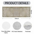 thumbnail image 5 of Washable Runner Rug 2x6 ft Non Slip Backing Farmhouse Vintage Soft Kitchen Rug Low Profile Floor Carpet for Kitchen Hallway Laundry Room Bedroom, 5 of 6