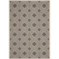 thumbnail image 1 of Safavieh Courtyard Anthracite Indoor Outdoor Rug - 9' x 12', 1 of 4