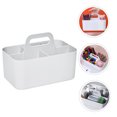 thumbnail image 4 of BESTYASH 1Set White Rectangular Desktop Organizer For Student Pencil Case Classroom Use 9.8X6.7X6.1In, 4 of 8