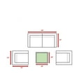 thumbnail image 4 of Living Source International Wicker / Rattan 4 - Person Seating Group in Gray, 4 of 5