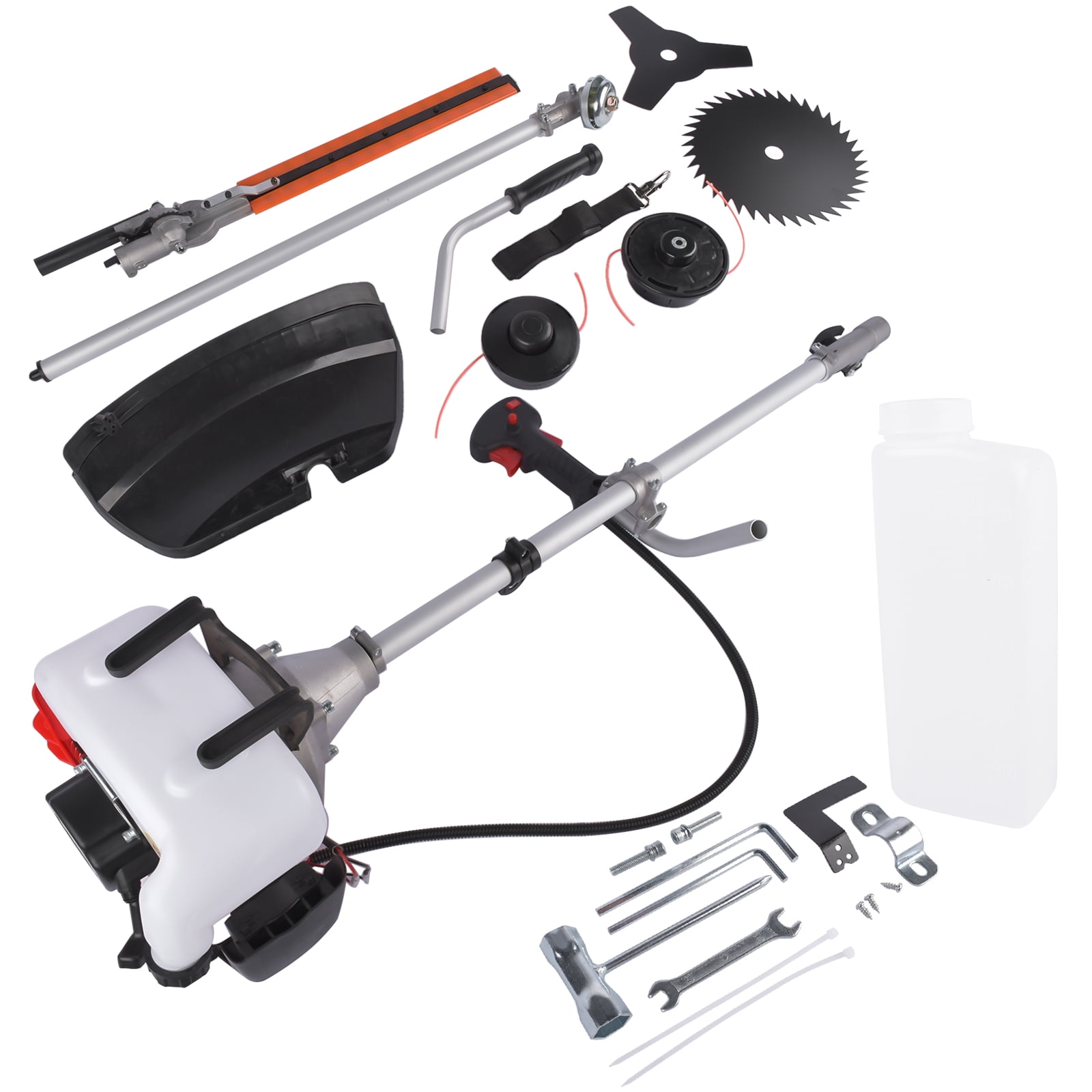 GELUOXI Gas-Weed-Wacker, 52CC Weed Eater Gas Powered, 2-Cycle Gas String Trimmers for Weeds and Grass