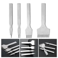 thumbnail image 3 of BUYISI Reliable French Style Pricking Iron Leather Chisel Cold Work Die Steel Construction Flexible And Functional 4Mm Diamond Cut Suit, 3 of 5