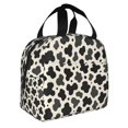 thumbnail image 3 of Cow Spot Print Lunch Bag Thick Aluminum Foil Tote Cooler for Women Office Picnic Gift, 3 of 7
