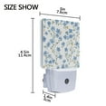 thumbnail image 4 of Yayeee LED Plug in Night Light for The Home with Auto Dusk to Dawn Light Sensors, 2 Pack, Forget Me Not, 4 of 6