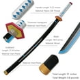 thumbnail image 2 of Elervino 31" Demon Slayer Sword Tomioka Giyuu, 2 of 5