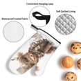 thumbnail image 3 of Fotbe C for 4Pcs Oven Mitts and Pot Holders, 500℉ Heat Resistant Oven Mitts , Non-Slip Silicone Surface Safe for Baking, Cooking, BBQ, 3 of 6