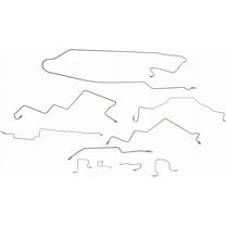 Dorman 919-215 Brake Hydraulic Line Kit for Specific Dodge Models Fits select: 2001 DODGE RAM 2500