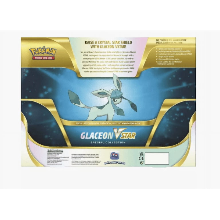 Pokemon TCG: Sword & Shield Glaceon VStar Collection Box (5