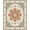 Cream Multi, Pattern 16, variant on ODIKA 8'x10' Washable Area Rug Durable, Non-Slip Oushak Border Cream Farmhouse Bohemian Medium Boho Large Vintage Playful for Living Room, Under Sectional, Family