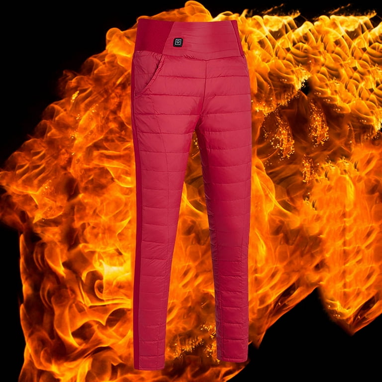 Tooayk Sweatpants Women, Heated Pants, Women's Front and Rear 2 Zones  Heated Pant Washable Pant Heating 3 Heated Level Pant with Pocket Women's  Pants