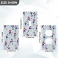 thumbnail image 7 of Yayeee Duplex Wall Plate 1-Gang 4.5"x2.7" Home Receptacle Light Switch Decorative Outlet Cover, Blue Ice Hockey, 7 of 7