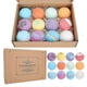 thumbnail image 2 of Exfoliating Bath Salt Balls - 12 Pieces Scented Bubble Bath Balls for Body Cleansing and Relaxation, 2 of 4
