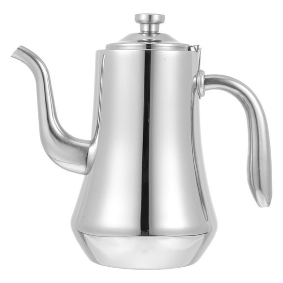 Raindrops 1Pcs Portable Tea Kettle for Stove Top and Camping 1.5L Heat-Resistant Stainless Steel