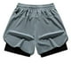 thumbnail image 3 of Pantalones de Pijama de los Hombres Sobredimensionados de Color Sólido Casual con Bolsillo Y Cordón, Comodidad Ligera para Ropa de Dormir Y Uso de Salón, 3 of 7