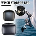 thumbnail image 4 of Sac de Rangement pour Moulinet de Pêche en Cuir Pu Antichoc Sac de Rangement Coque Rigide T7r5, 4 of 7