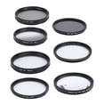 thumbnail image 2 of Camera Lens Filter Kit with UV CPL ND8 Soft White Graduated Grey 10X Macro Filter 6 Points Star Filter, Practical Portable Lens Filter Kit with Storage Case for Photography, 2 of 7