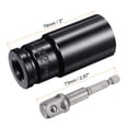 thumbnail image 2 of Unique Bargains Socket Accessory Set, 27mm Deep Socket 1/4' Hex Shank Impact Adapter with 1/2' Drive, 2 of 5