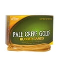 thumbnail image 2 of Alliance Rubber 20255 Pale Crepe Gold Rubber Bands Size #117A, 1 lb Box Contains Approx. 600 Bands (7" x 1/16", Golden Crepe), 2 of 7