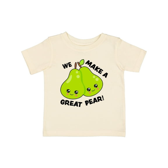 Inktastic We Make a Great Pear Valentine Girls Baby T-Shirt