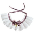 thumbnail image 6 of Pet Collar Lace Edge Decorating - Fashion Pet Bibs Scarf - Handcrafted Wreath Accessories for Outside, 6 of 8